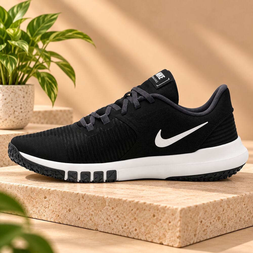 NWT Nike Men's Flex Control TR4 Training Shoes Black/White Size 8.5 Regular